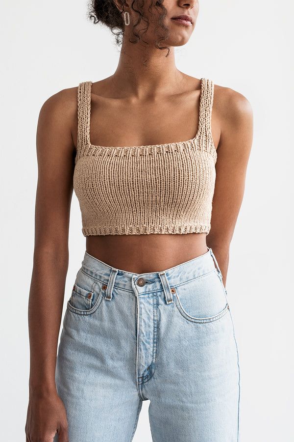 Square neck crop top – Artofit