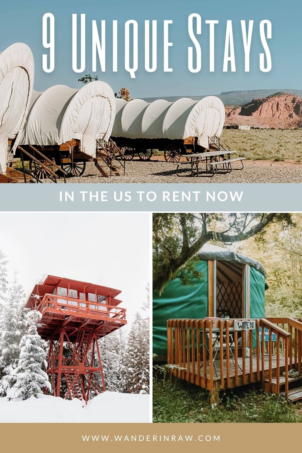 9 Unique Vacation Rentals — Wander in RAW