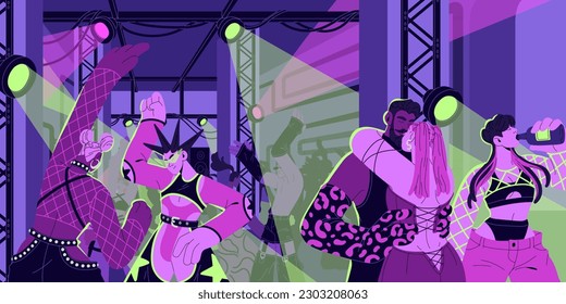 55 Rave Dance Sexy Women Stock Vectors and Vector Art | Shutterstock
